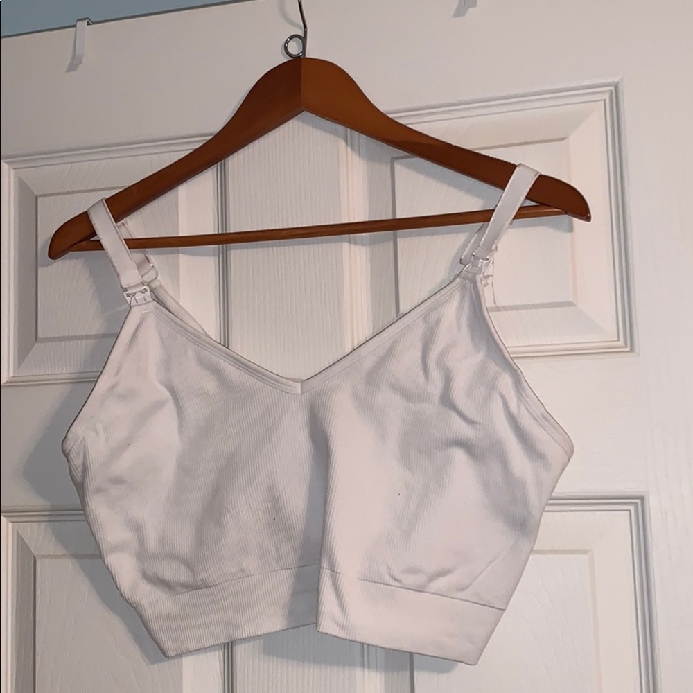 Ribbed Nursing Bra